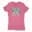 Patch Work Women’s T-Shirt in Solid Hot Pink Color
